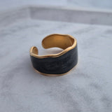 Pearl Enamel Rings - Iṣura