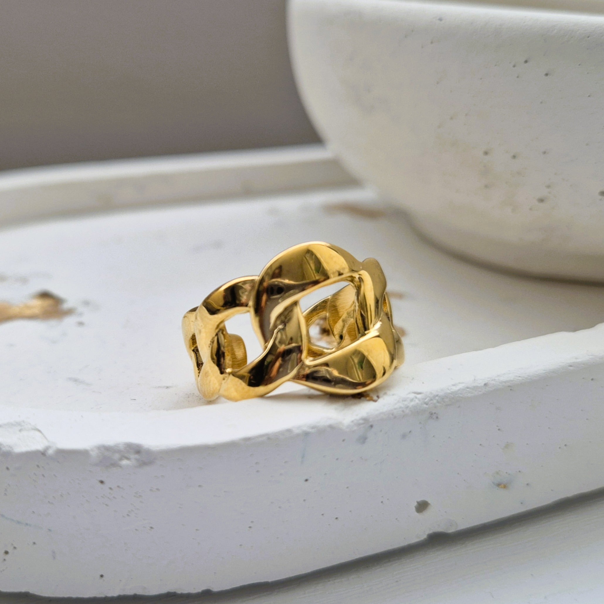 Kodie Chain Ring - Iṣura