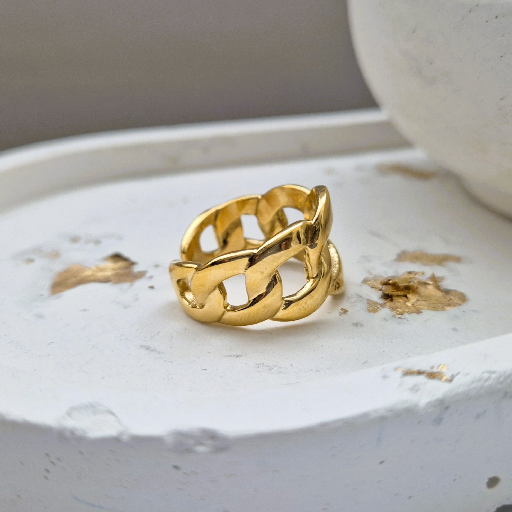 Kodie Chain Ring - Iṣura
