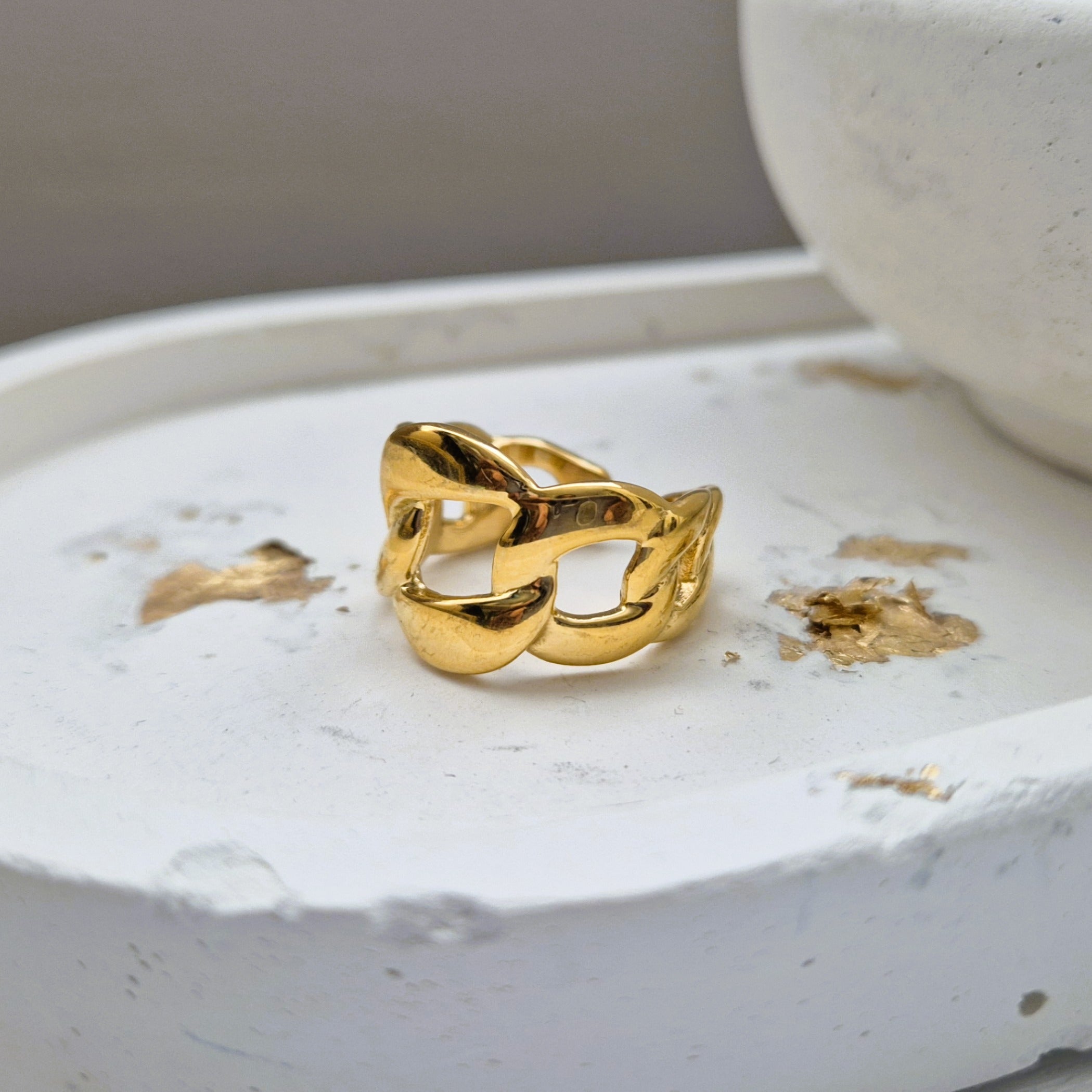 Kodie Chain Ring - Iṣura
