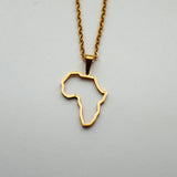 Africa Outline Pendant - Iṣura