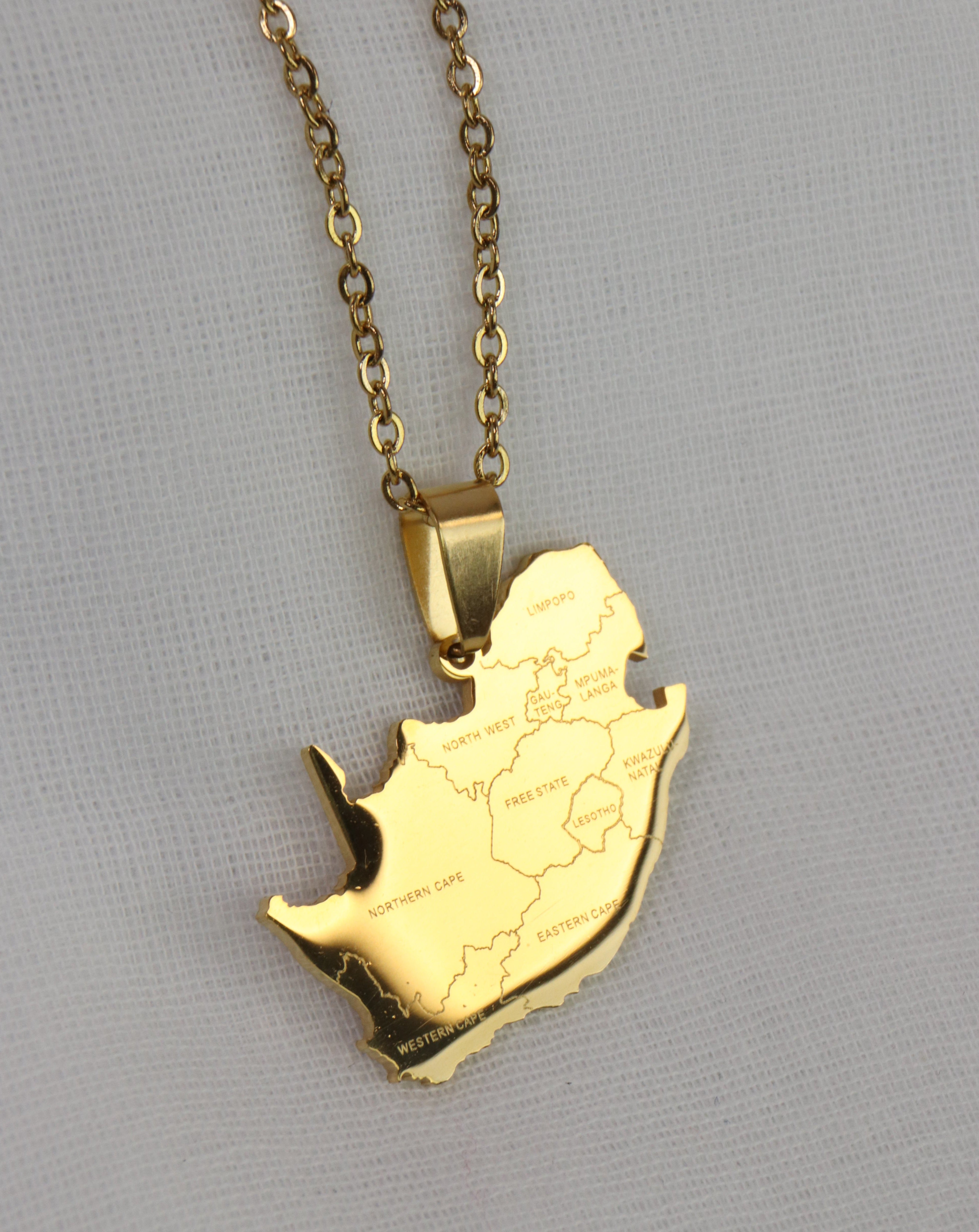 South Africa Cities Pendant - Iṣura