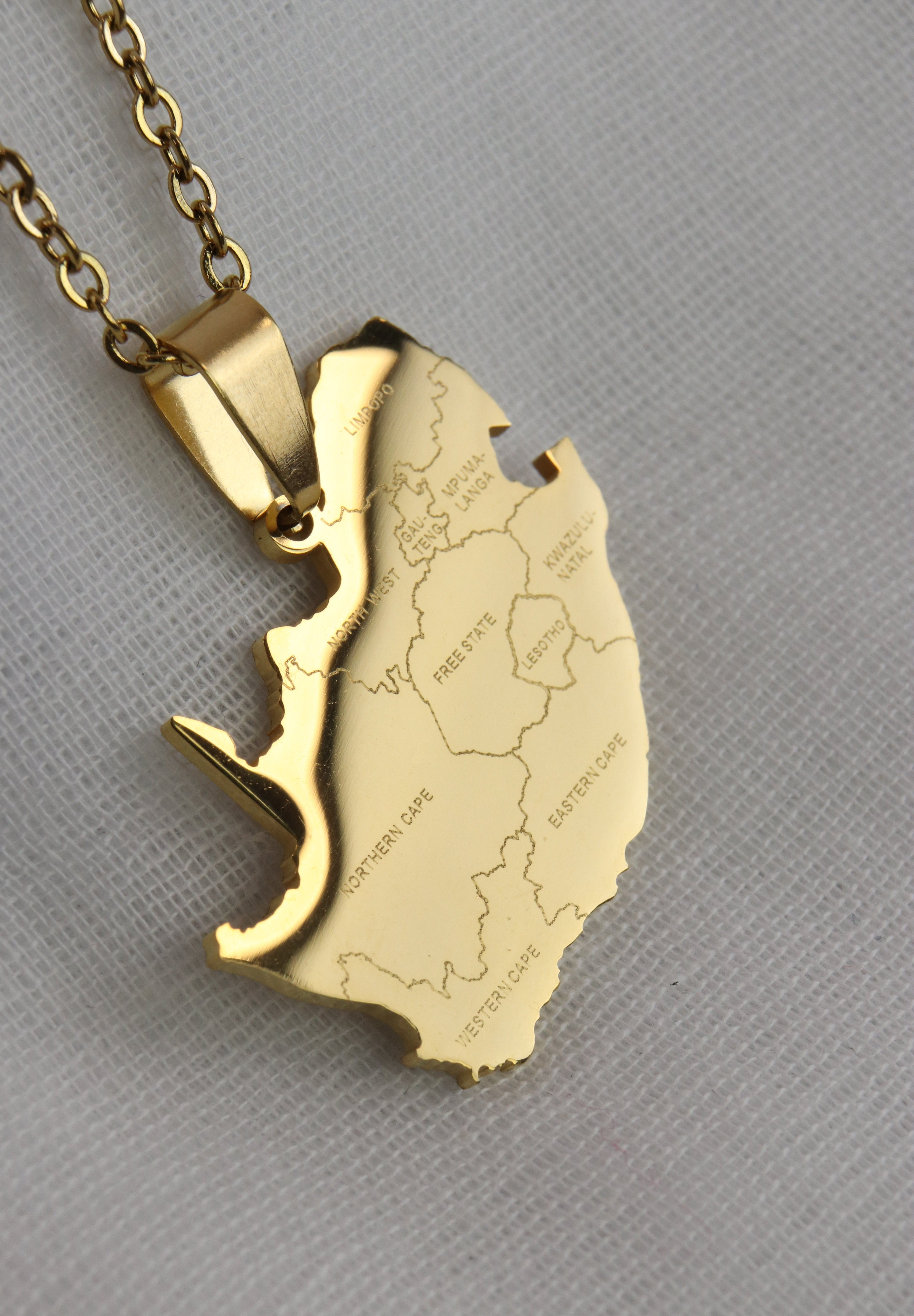 South Africa Cities Pendant - Iṣura