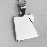 Egypt Map Pendant