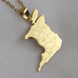Trinidad & Tobago City Pendant