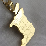 Trinidad & Tobago City Pendant
