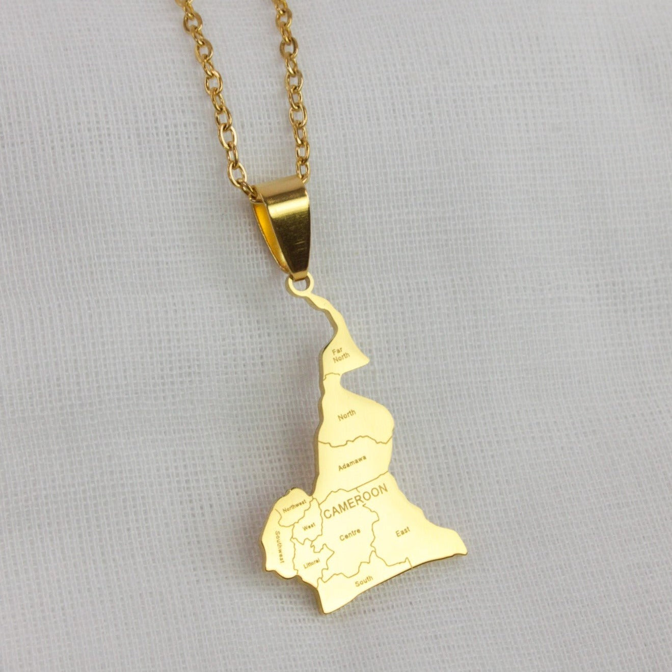 Cameroon City Pendant - Iṣura
