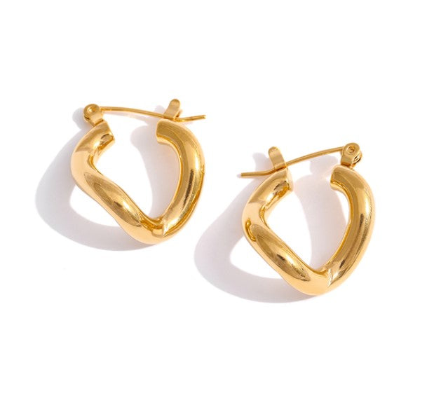 Twisted Earrings - Isura Jewellery 