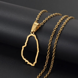 St Vincent Outline Pendant