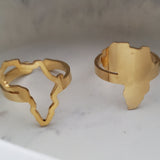 Africa Map Ring - Iṣura