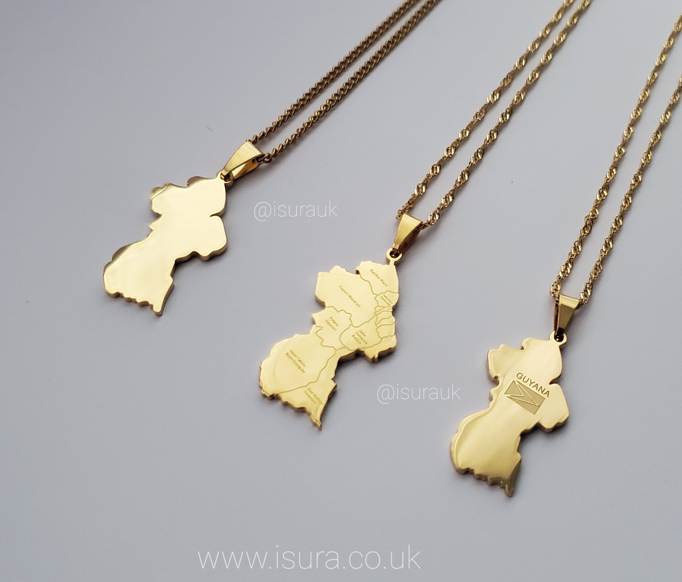 Guyana City Pendant - Iṣura