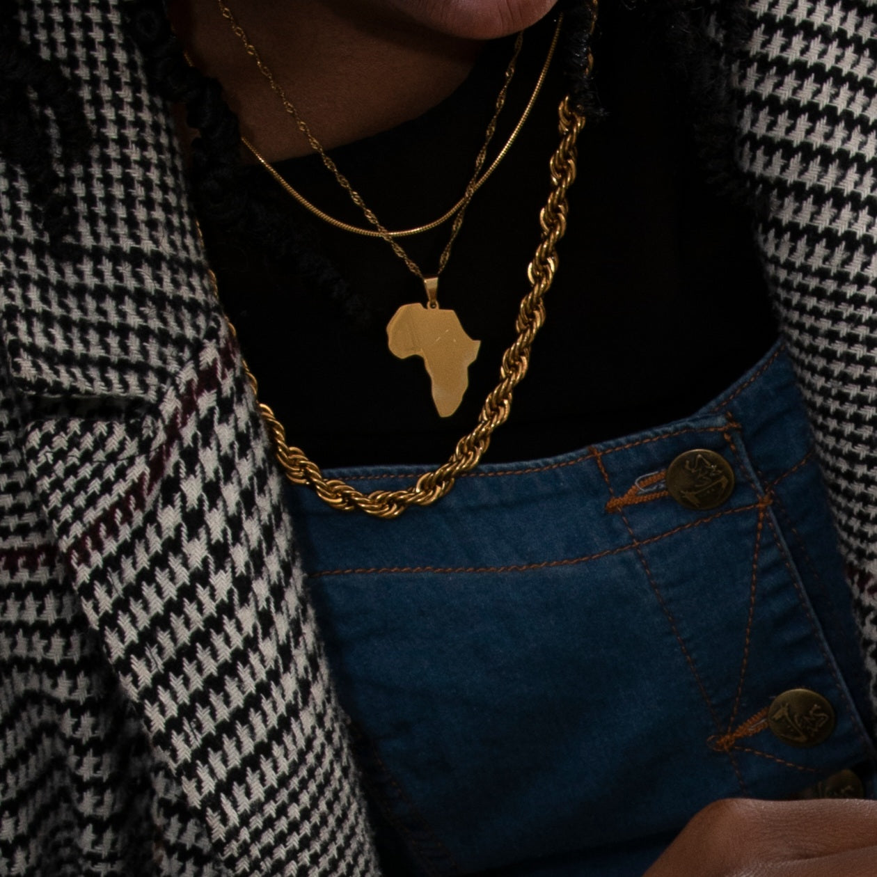 Africa Plain Pendant - Iṣura