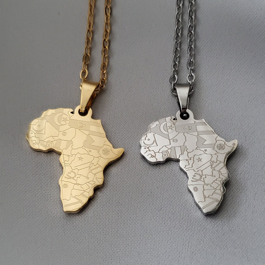One Africa 'Flags' Pendant Small - Iṣura