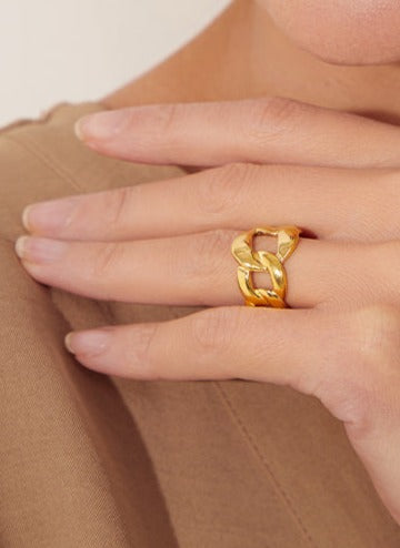 Kodie Chain Ring - Iṣura