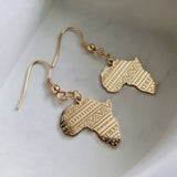 Tribal Africa Drop Earrings - Iṣura