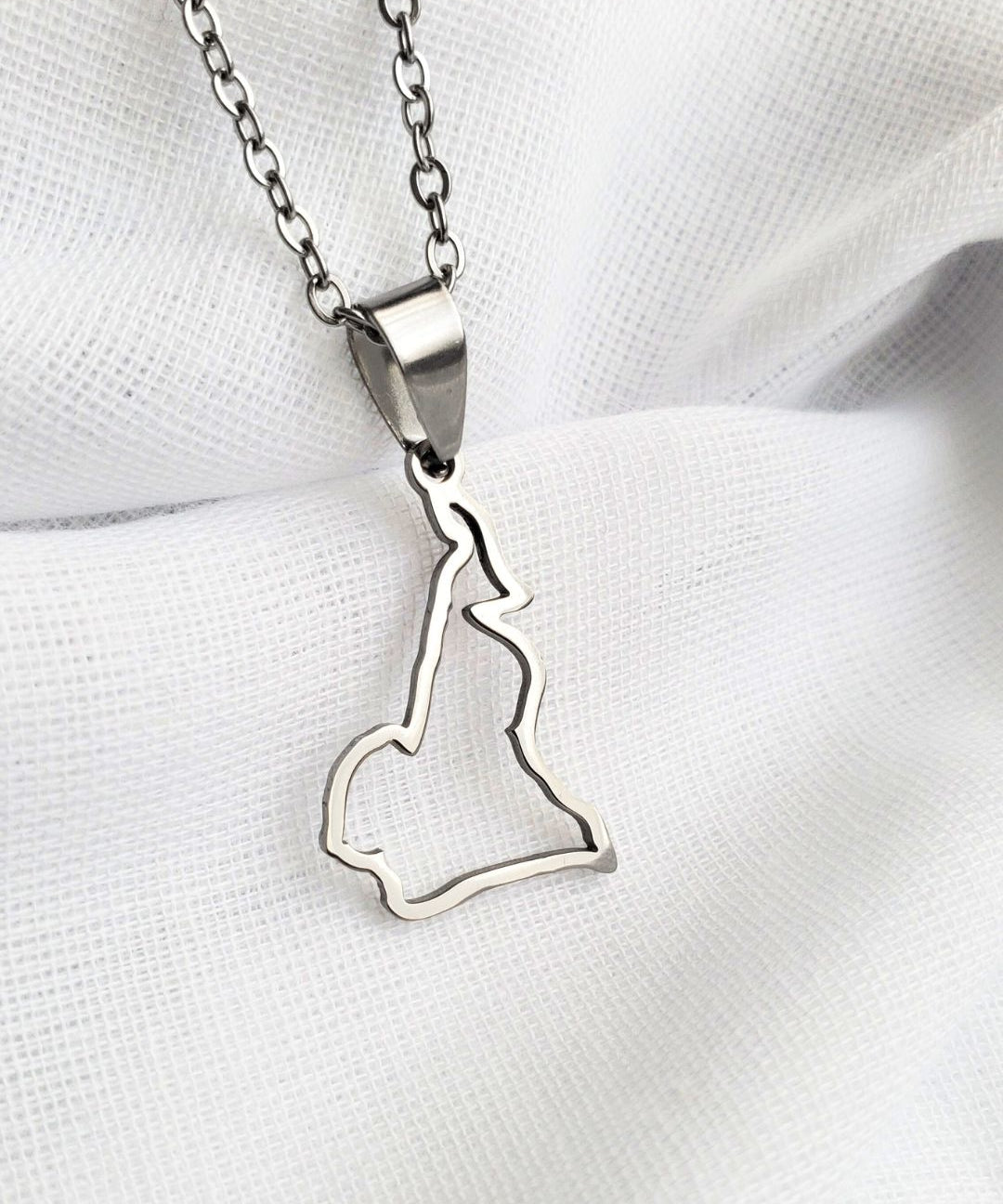 Cameroon Outline Pendant