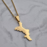 Seychelles Island Pendant - Iṣura