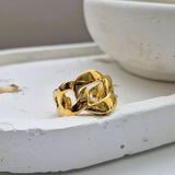 Kodie Chain Ring - Iṣura