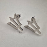 Barbados Trident Stud Earrings