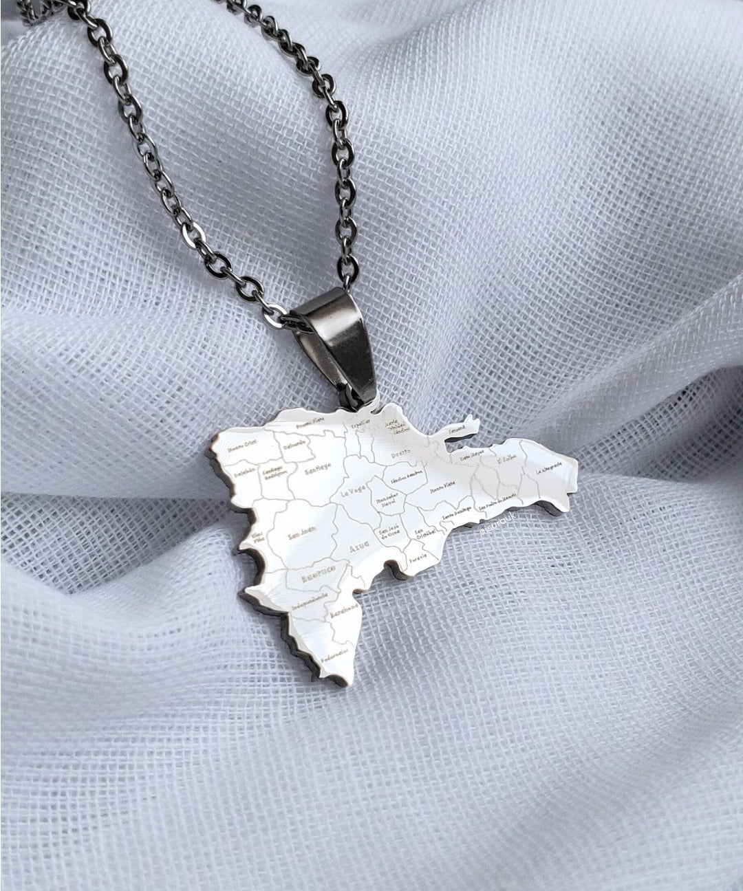 Dominican Republic City Pendant