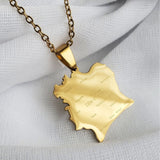 Ivory Coast [Cote d'Ivoire] City Pendant