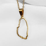 St Vincent Outline Pendant