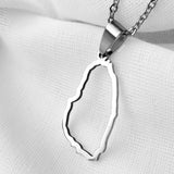 St Vincent Outline Pendant
