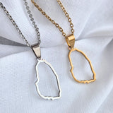 St Vincent Outline Pendant
