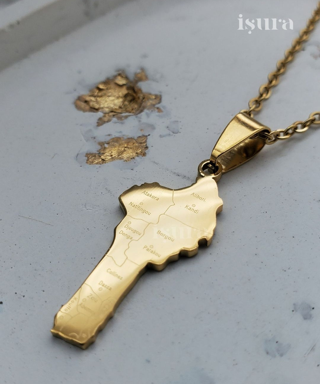 Benin City Pendant - Iṣura