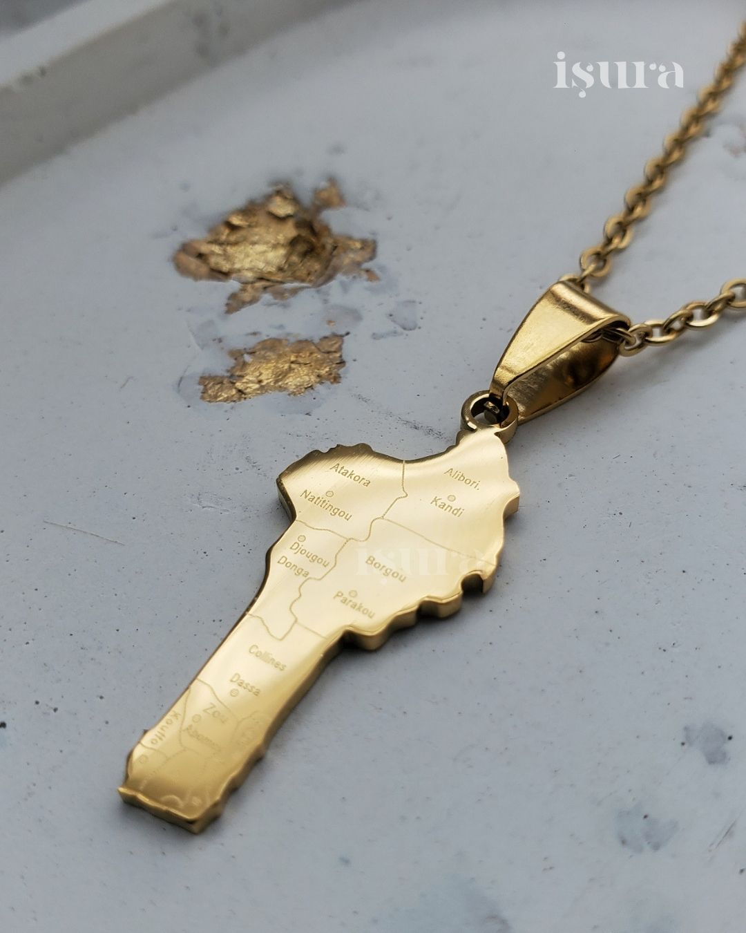 Benin City Pendant - Iṣura