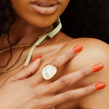 Chunky Shell Ring