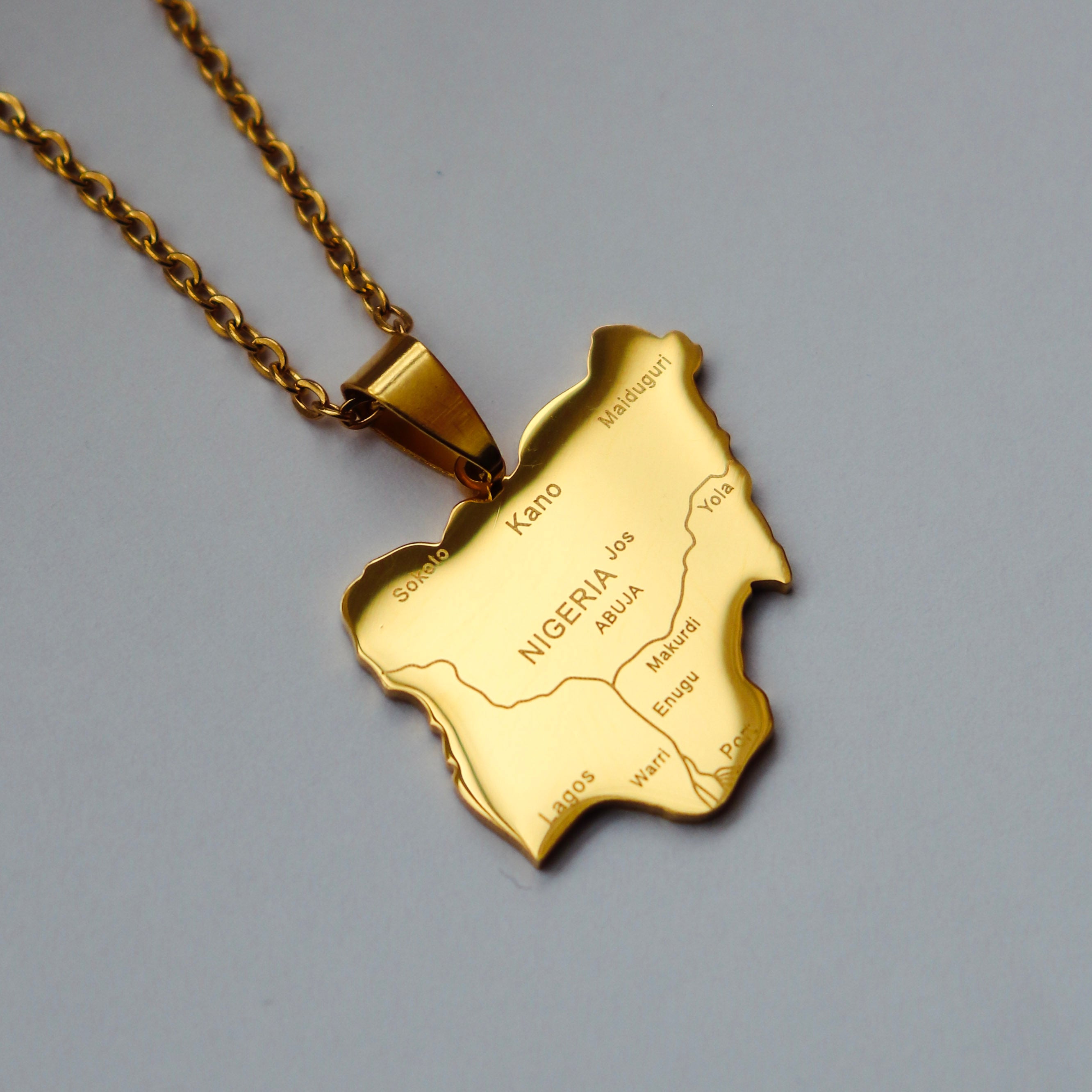 Nigeria City Pendant - Iṣura