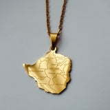 Zimbabwe City Pendant - Iṣura