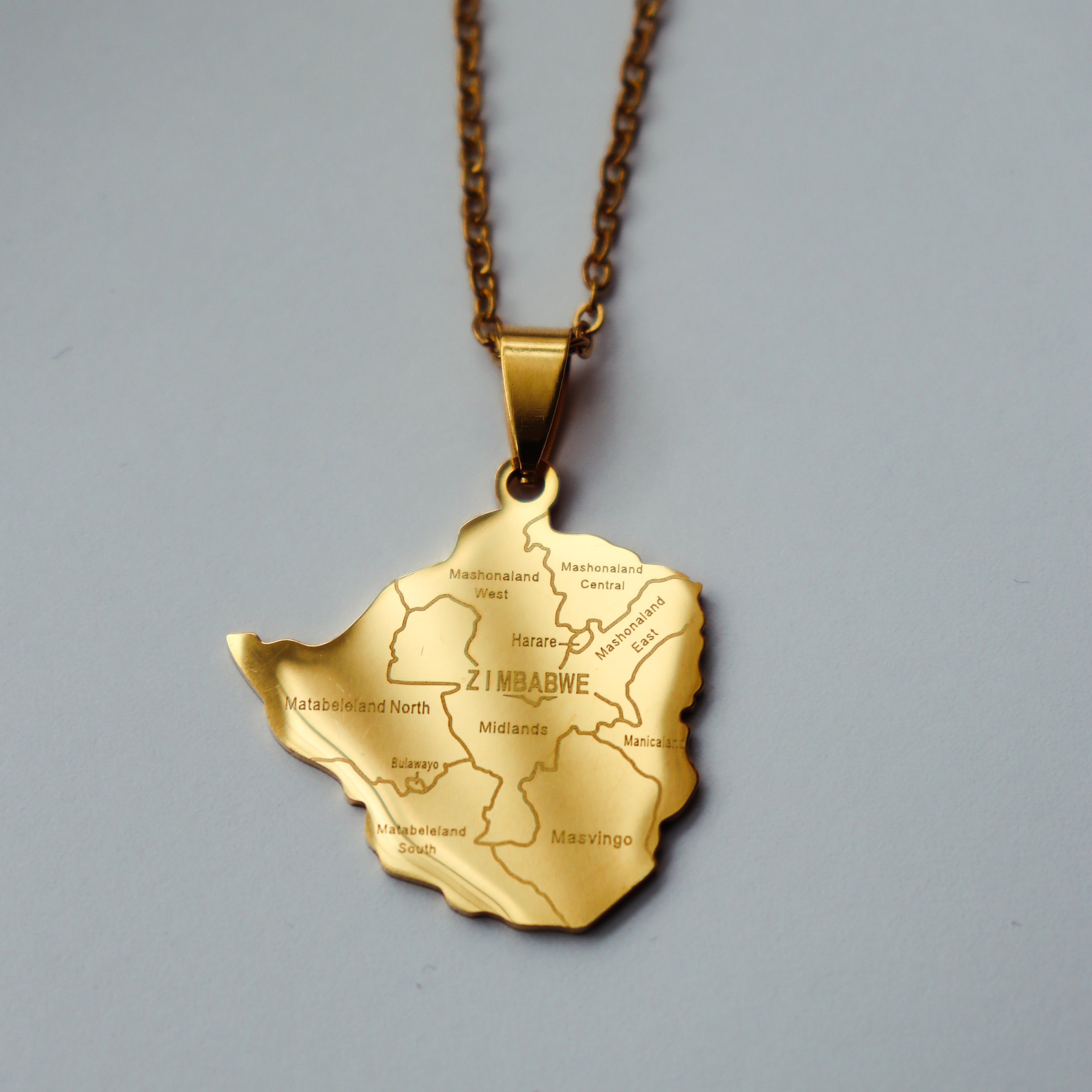 Zimbabwe City Pendant - Iṣura