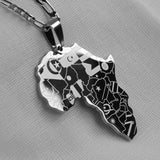 One Africa 'Flags' Pendant Large - Iṣura