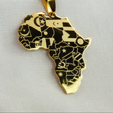 One Africa 'Flags' Pendant Large - Iṣura