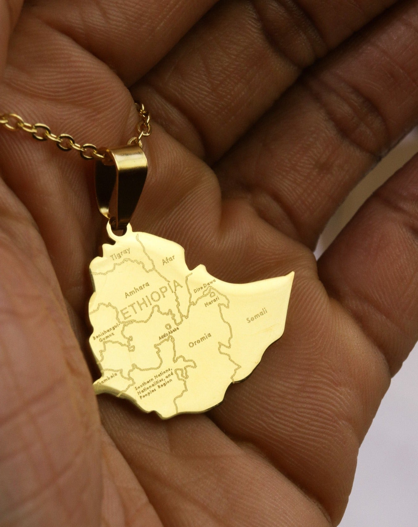Ethiopia City Pendant - Iṣura