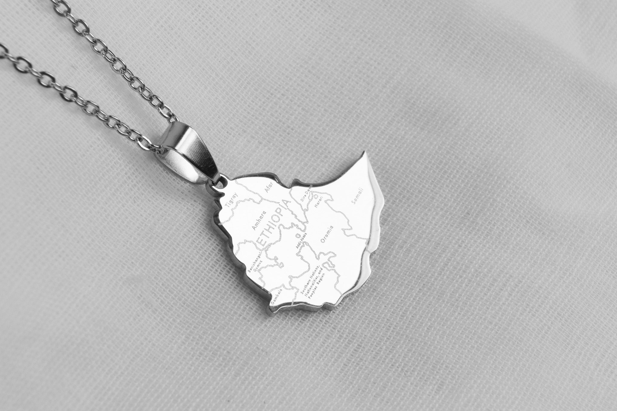 Ethiopia City Pendant - Iṣura