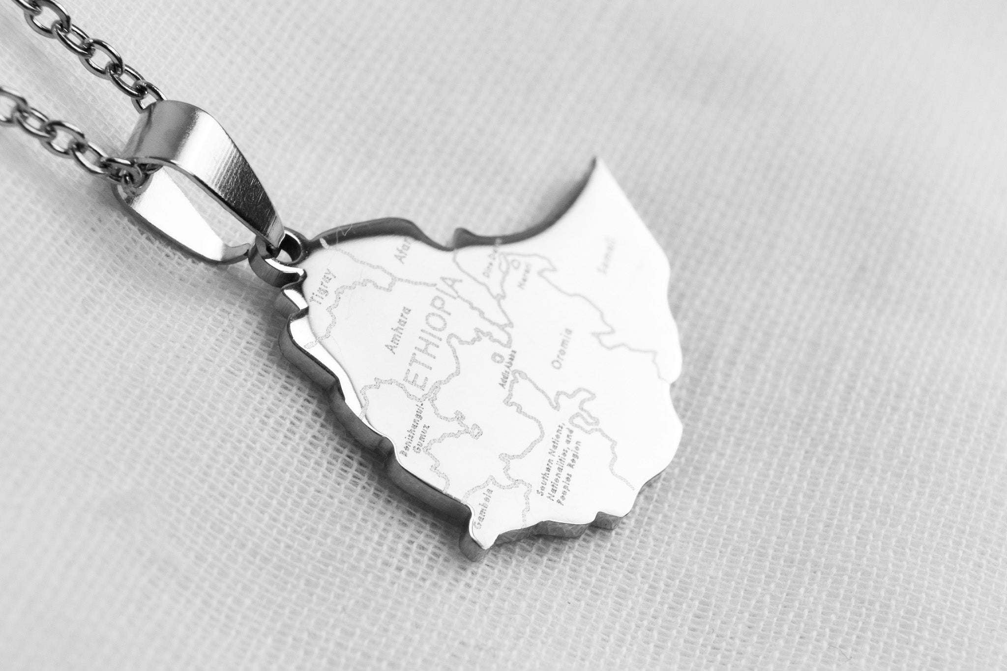 Ethiopia City Pendant - Iṣura