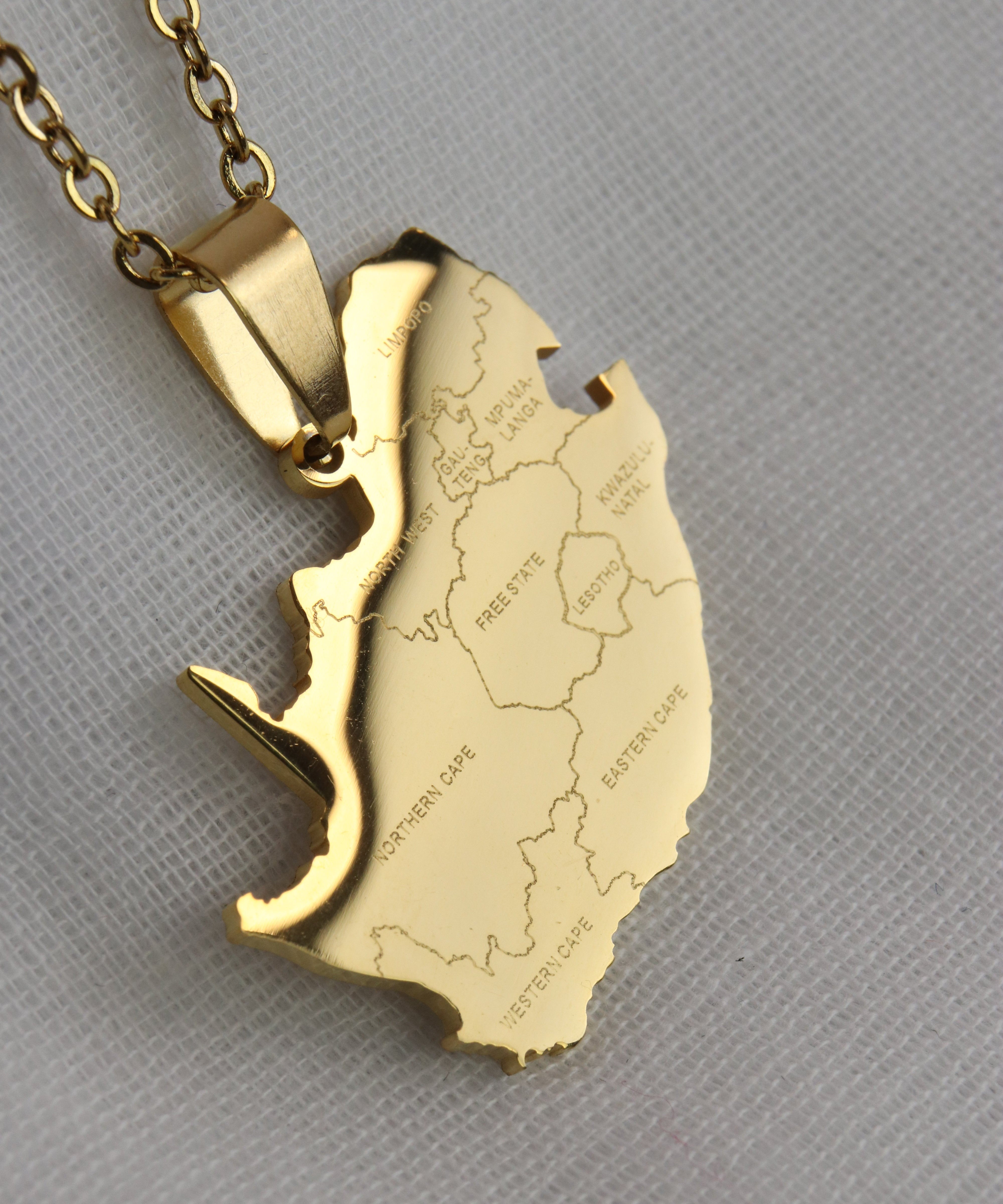 South Africa Cities Pendant - Iṣura