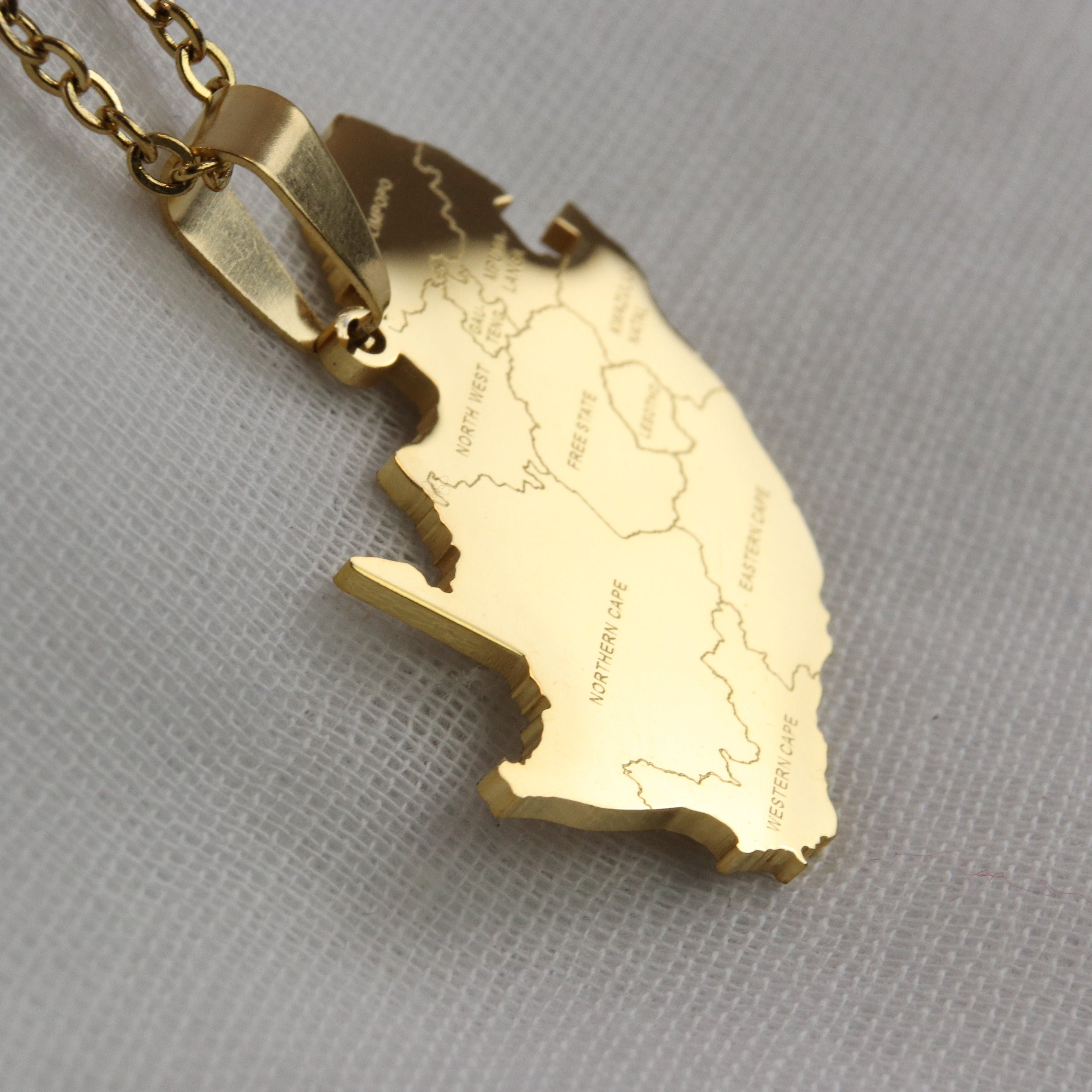 South Africa Cities Pendant - Iṣura
