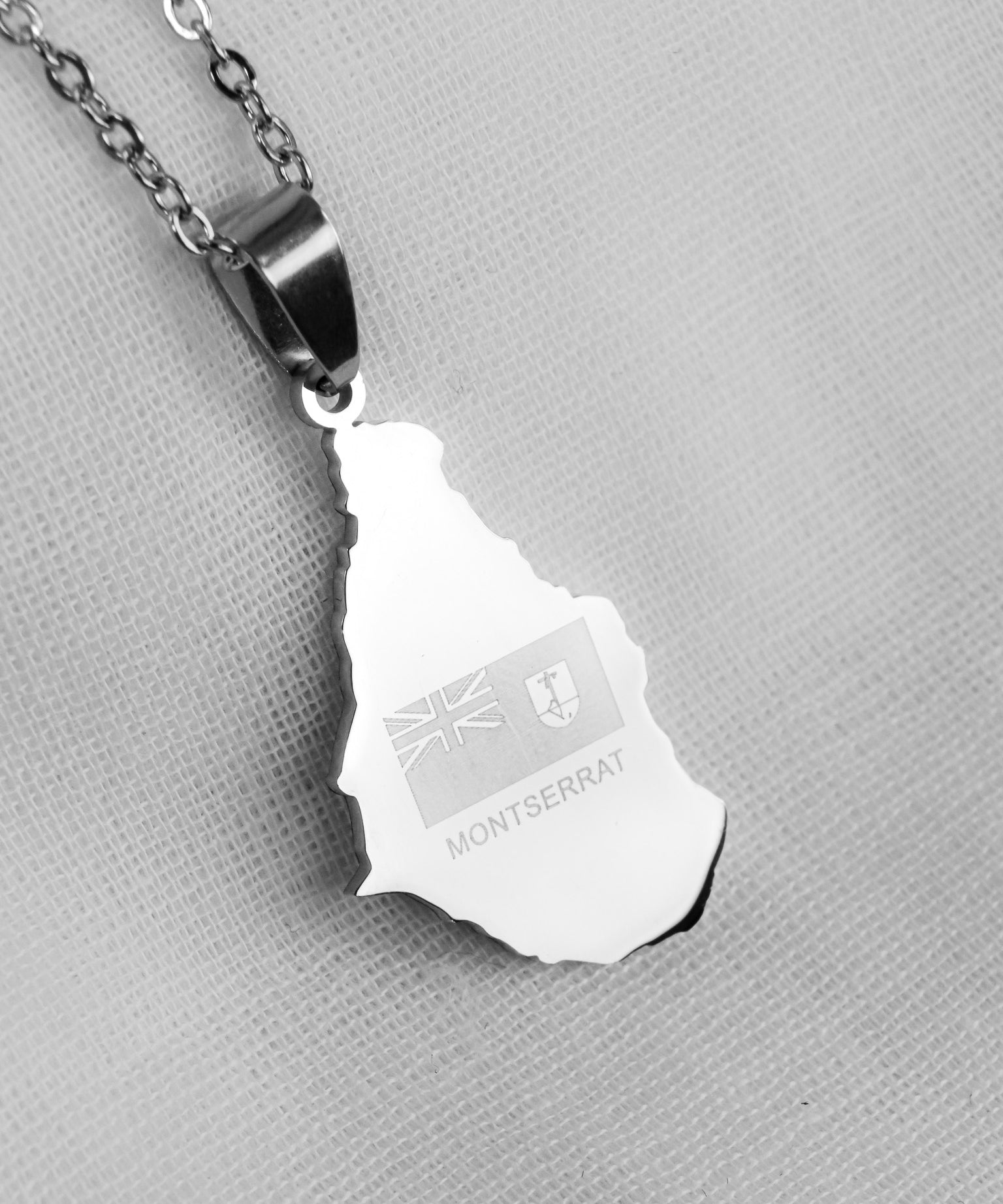 Montserrat Flag Pendant - Iṣura