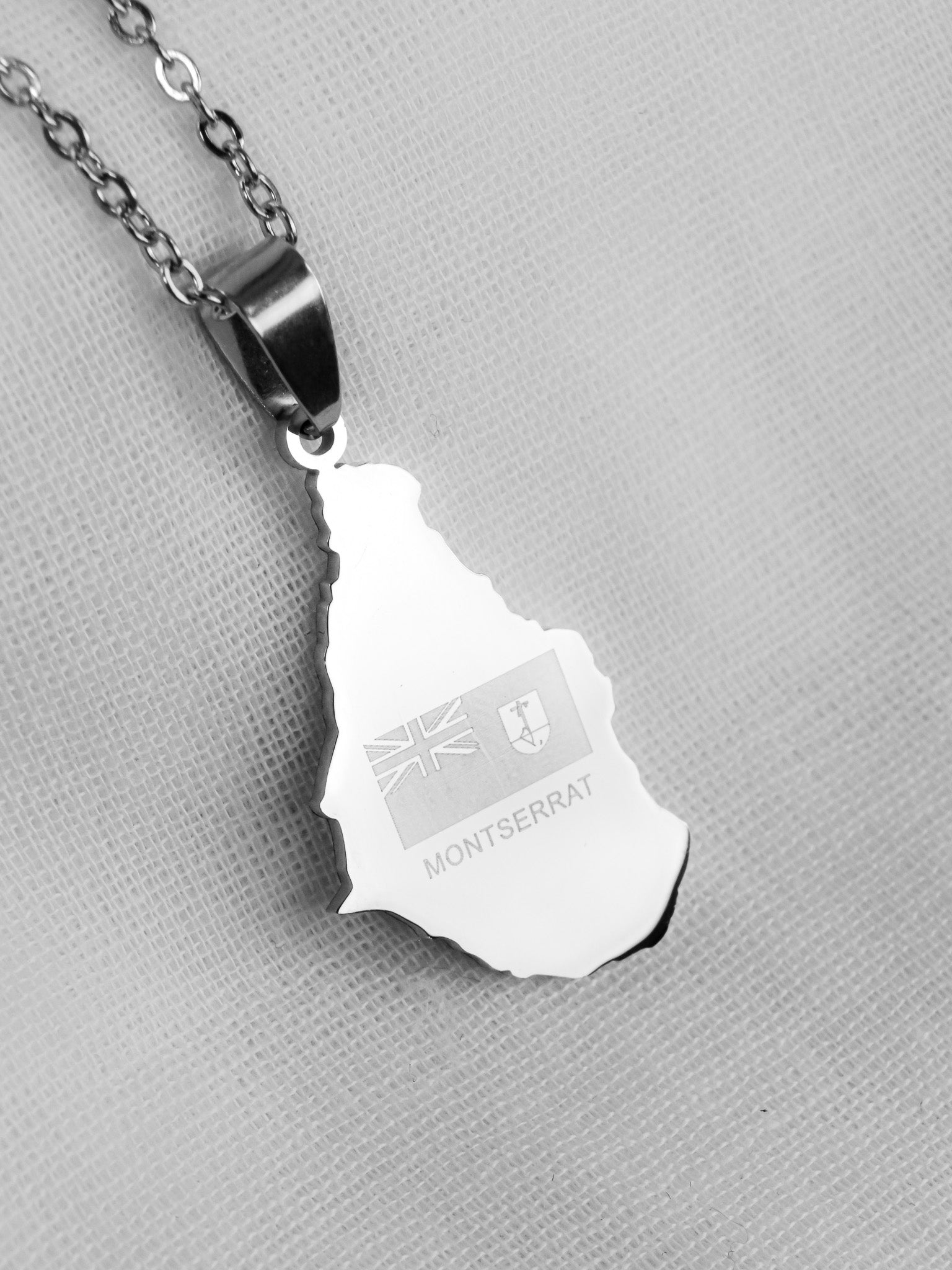 Montserrat Flag Pendant - Iṣura