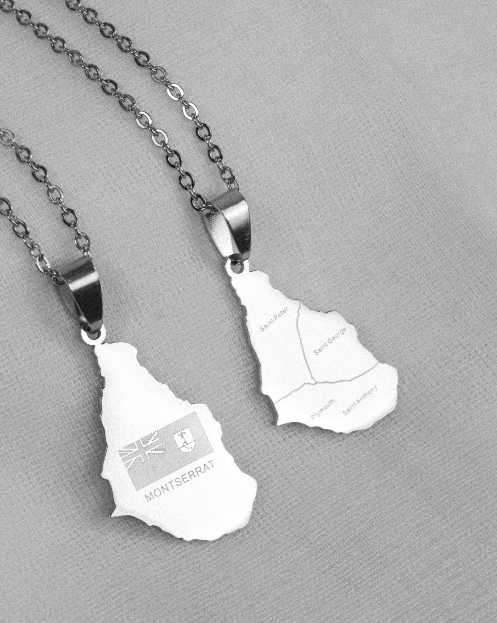 Montserrat Flag Pendant - Iṣura