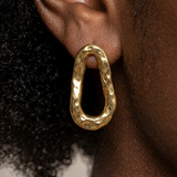 Sola Oval Studs - Iṣura