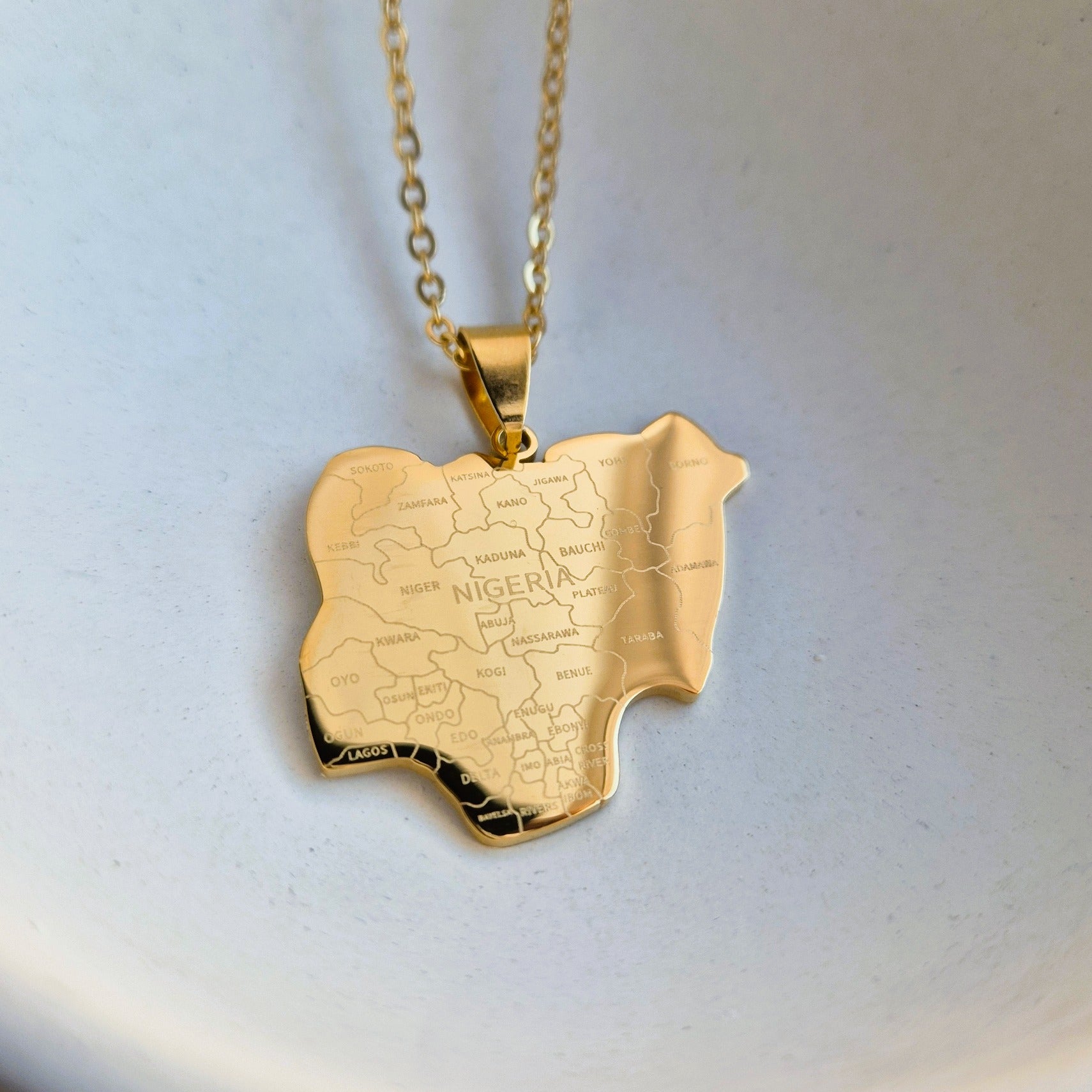 Nigeria City Pendant - Iṣura