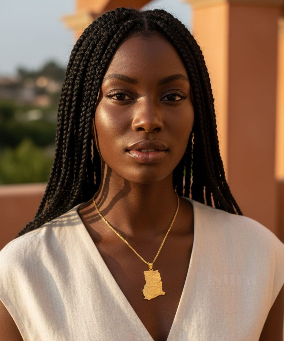 The Republic of Ghana Map - Iṣura