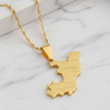 Congo Brazaville City Pendant - Iṣura