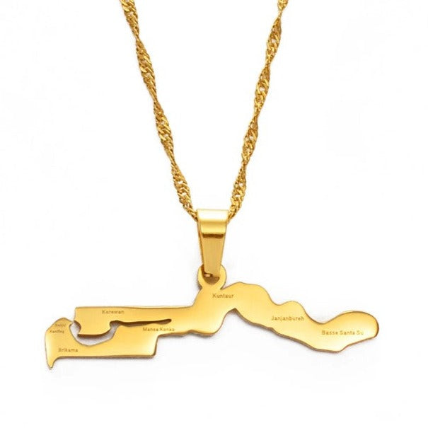 Gambia City Pendant - Iṣura