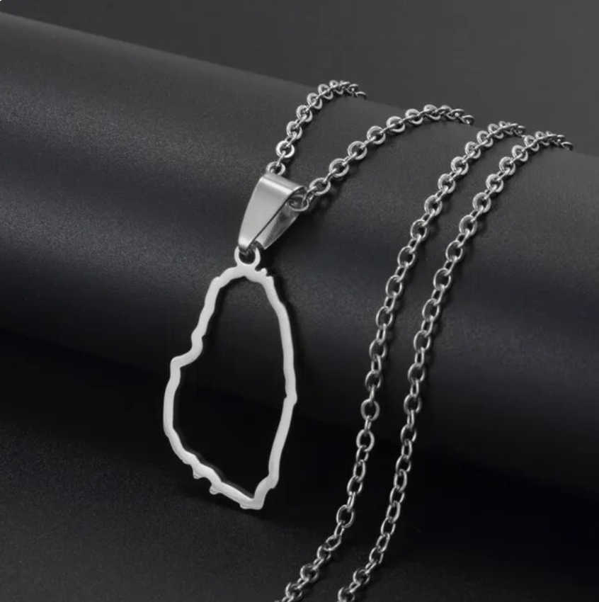 St Vincent Outline Pendant